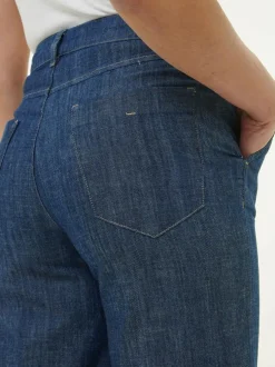 Hose aus Bio-Baumwolle, 36 dark denim, 38, GOTS