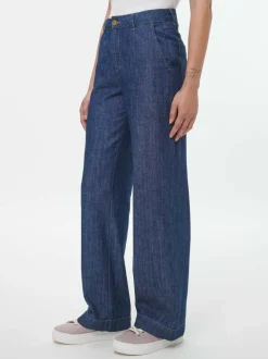 Hose aus Bio-Baumwolle, 36 dark denim, 38, GOTS