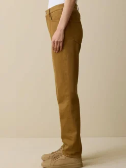 Hose aus Bio-Baumwolle, 58 dijon, 38, GOTS