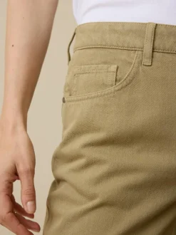 Hose aus Bio-Baumwolle, 46 light khaki, 38, GOTS