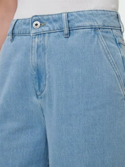 Hose aus Bio-Baumwolle, 34 light blue denim, 38, GOTS