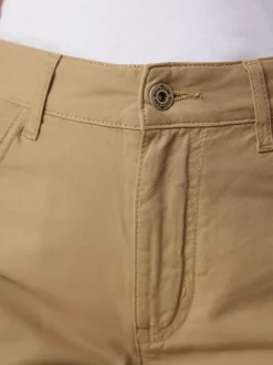 Hose aus Bio-Baumwolle, 46 light khaki, 38, GOTS