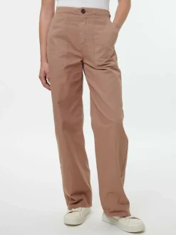 Hose aus Bio-Baumwolle, 21 nougat, 38, GOTS