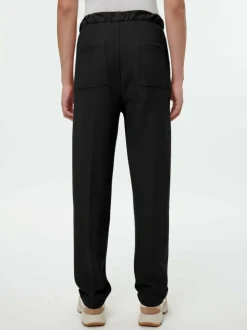 Hose aus Bio-Baumwolle, 01 schwarz, 38, GOTS