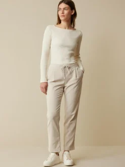 Hose Joggpants Babycord, 100 % Bio-Baumwolle, 10 stein, 32, GOTS