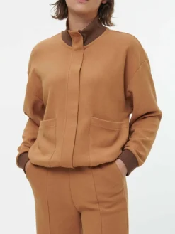 Jacke aus Bio-Baumwolle, 57 zimt, S, GOTS