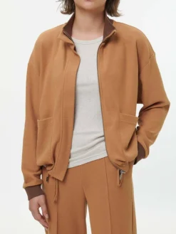 Jacke aus Bio-Baumwolle, 57 zimt, S, GOTS