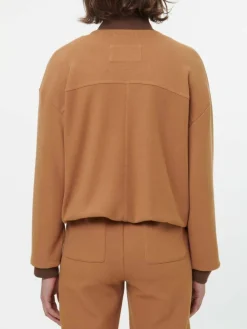 Jacke aus Bio-Baumwolle, 57 zimt, S, GOTS