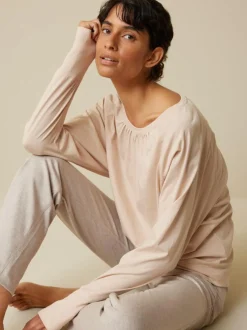 Jazzpant aus Bio Baumwolle, 15 stein melange, 38, GOTS