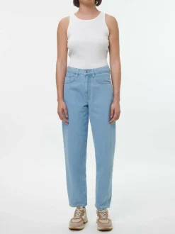 Jeans Relax, 100 % Bio-Baumwolle, 34 light blue denim, 38, GOTS