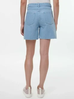 Jeansshorts aus Bio-Baumwolle, 34 light blue denim, 38, GOTS