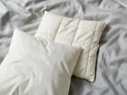 Kinder Schlafkissen Baumwolle/Latexflocken, 40 x 40 cm, GOTS, NATURTEXTIL BEST