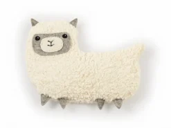 Kirschkern-Wärmekissen, Anouk das Alpaka, ca. 30 cm, Überzug: 100 % Baumwolle, Baumwolle kbA, Füllung: 100 % Kirschkerne