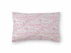 Kissenüberzug CALLA, granatapfel, 40 x 60 cm, 100 % Baumwolle, Satin, GOTS