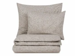 Kissenüberzug CAMILLO, sand, 40 x 60 cm, 100 % Baumwolle, Jacquard, GOTS