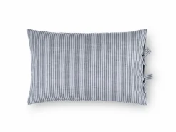 Kissenüberzug HENRY, blau, 40 x 60 cm, 60 % Baumwolle/40 % Leinen, GOTS