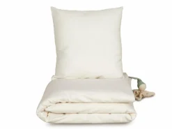 Kissenüberzug ILVA, natur hell, 40 x 40 cm, 100 % Baumwolle, Flanell, GOTS