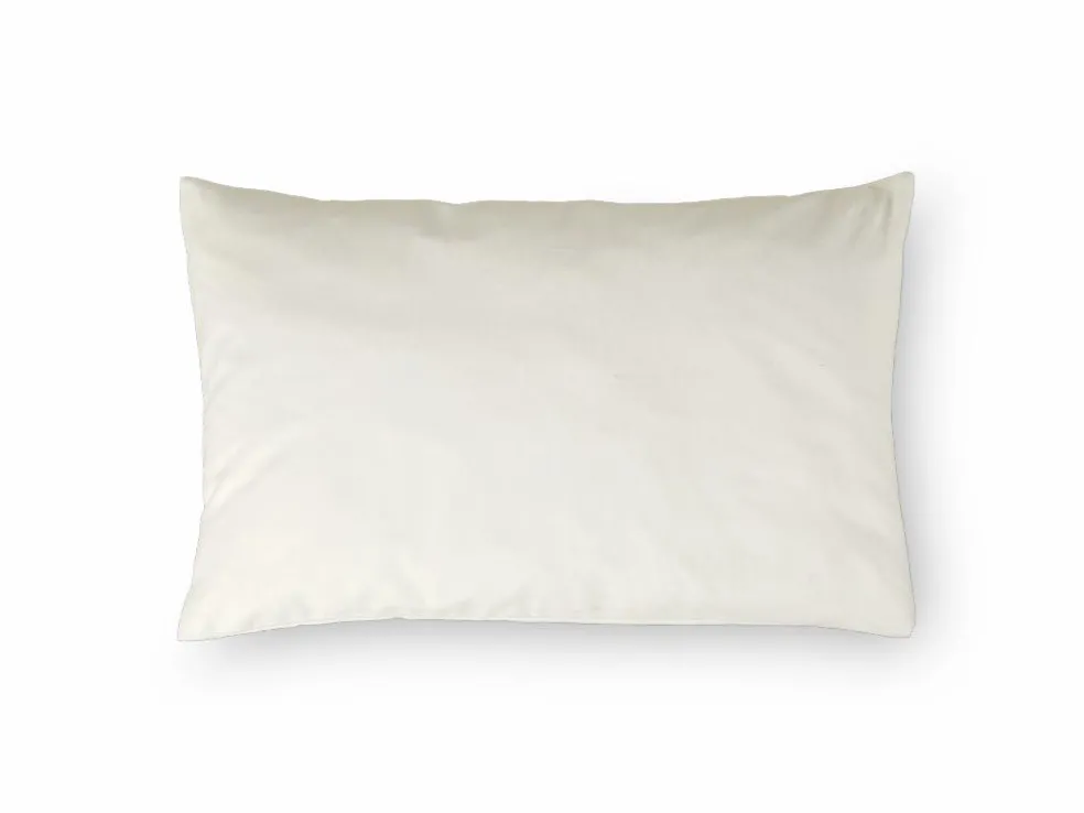 Kissenüberzug ILVA, natur hell, 40 x 60 cm, 100 % Baumwolle, Flanell, GOTS