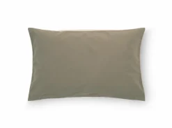 Kissenüberzug ILVA, oliv/salbei, 40 x 60 cm, 100 % Baumwolle, Flanell, GOTS