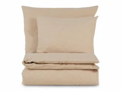 Kissenüberzug LUCA, sandmelange, 40 x 60 cm, 100 % Baumwolle, Edelflanell, GOTS