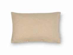 Kissenüberzug MELBA, natur, 60 x 80 cm, 100 % Baumwolle, Edelflanell, GOTS