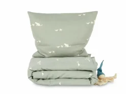 Kissenüberzug MIMI, hellgrün, 40 x 40 cm, 100 % Baumwolle, Satin, GOTS