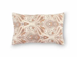 Kissenüberzug PRISKA, pfirsich, 40 x 60 cm, 100 % Baumwolle, Satin, GOTS