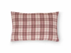 Kissenüberzug SANDRO, port, 40 x 60 cm, 100 % Baumwolle, GOTS