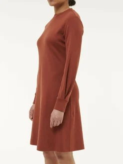 Kleid aus Bio Baumwolle, 76 mahagoni, 38, GOTS