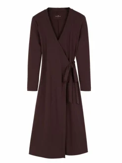 Kleid aus Bio Baumwolle, 03 merlot, 38, GOTS