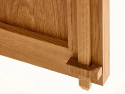 Kleiderschrank Tenso, 2-türig, Holz, Buche