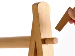 Kleiderständer Jukai Pur, + 1 Anbauelement, Buche