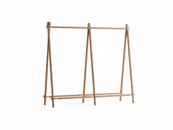 Kleiderständer Jukai Pur, mit Anbauelement, Buche