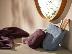 Kosmetiktasche ANEA maxi, atlantik, 28 x 9 x 17 cm, 100 % Baumwolle, GOTS