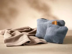 Kosmetiktasche ANEA mini, atlantik, 20 x 6 x 13 cm, 100 % Baumwolle, GOTS