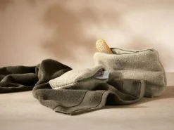 Kosmetiktasche ANEA mini, pistazie, 20 x 6 x 13 cm, 100 % Baumwolle, GOTS