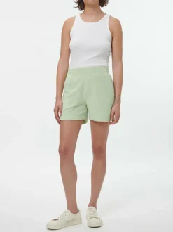 Kurze Hose aus Bio-Baumwolle, 44 pastellgrün, S, GOTS