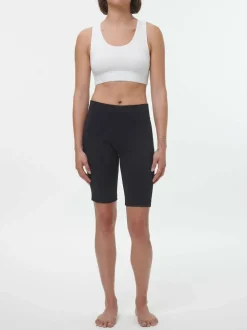 kurze Leggings aus Bio Baumwolle, 01 schwarz, 38, GOTS