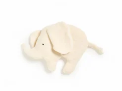 Kuschelkissen Elefant Emil, ca. 26 cm, 100 % Baumwolle, GOTS, VEGAN