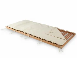 Lattenrostauflage, 90 x 200/210 cm, 100 % Schurwolle (Schaf), GOTS