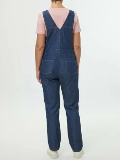 Latzhose aus Bio-Baumwolle, 36 dark denim, 38, GOTS