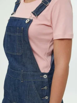 Latzhose aus Bio-Baumwolle, 36 dark denim, 38, GOTS