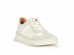 Ledersneaker, 12 offwhite, 38