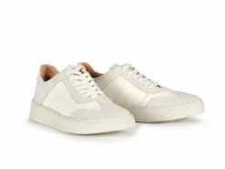 Ledersneaker, 12 offwhite, 38