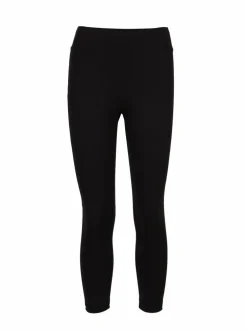 Leggings aus Bio Baumwolle, 01 schwarz, 36, GOTS