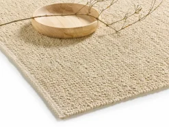 Leinenteppich Livor Savia, Flachs, 70 x 140 cm