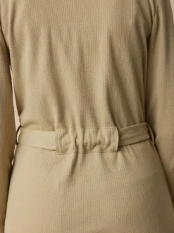 Mantel aus Bio-Baumwolle und Leinen, 46 light khaki, S, GOTS