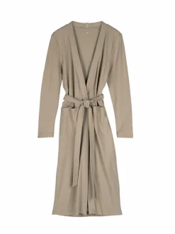 Mantel aus Bio-Baumwolle und Leinen, 46 light khaki, S, GOTS