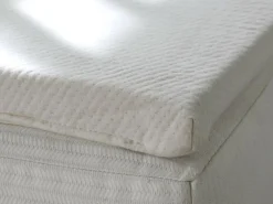 Matratzentopper "der Bequeme Pur", Naturlatex, 80 x 200 x 3 cm, GOTS, VEGAN