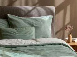 Meterware Edelflanell VIGO, wacholder dunkel, VS, 100 % Baumwolle, Breite 160 cm, 170 g/m2, GOTS, *